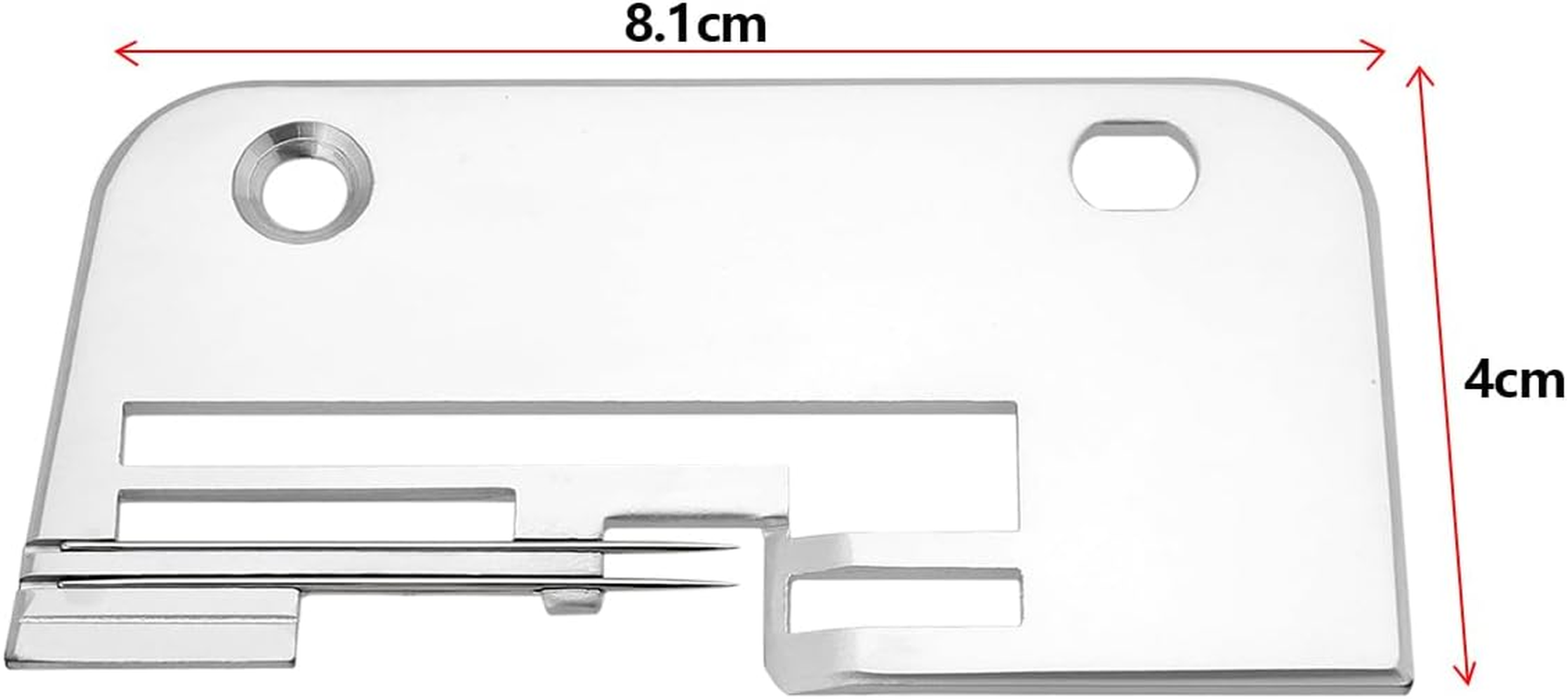 VGOL Sewing Machine Needle Plate #788601007 Needle Plate Metal Needle Plate Compatible with Janome Serger 1110DX, 434D, 504D, 634D, 788D, 8002D image number 2