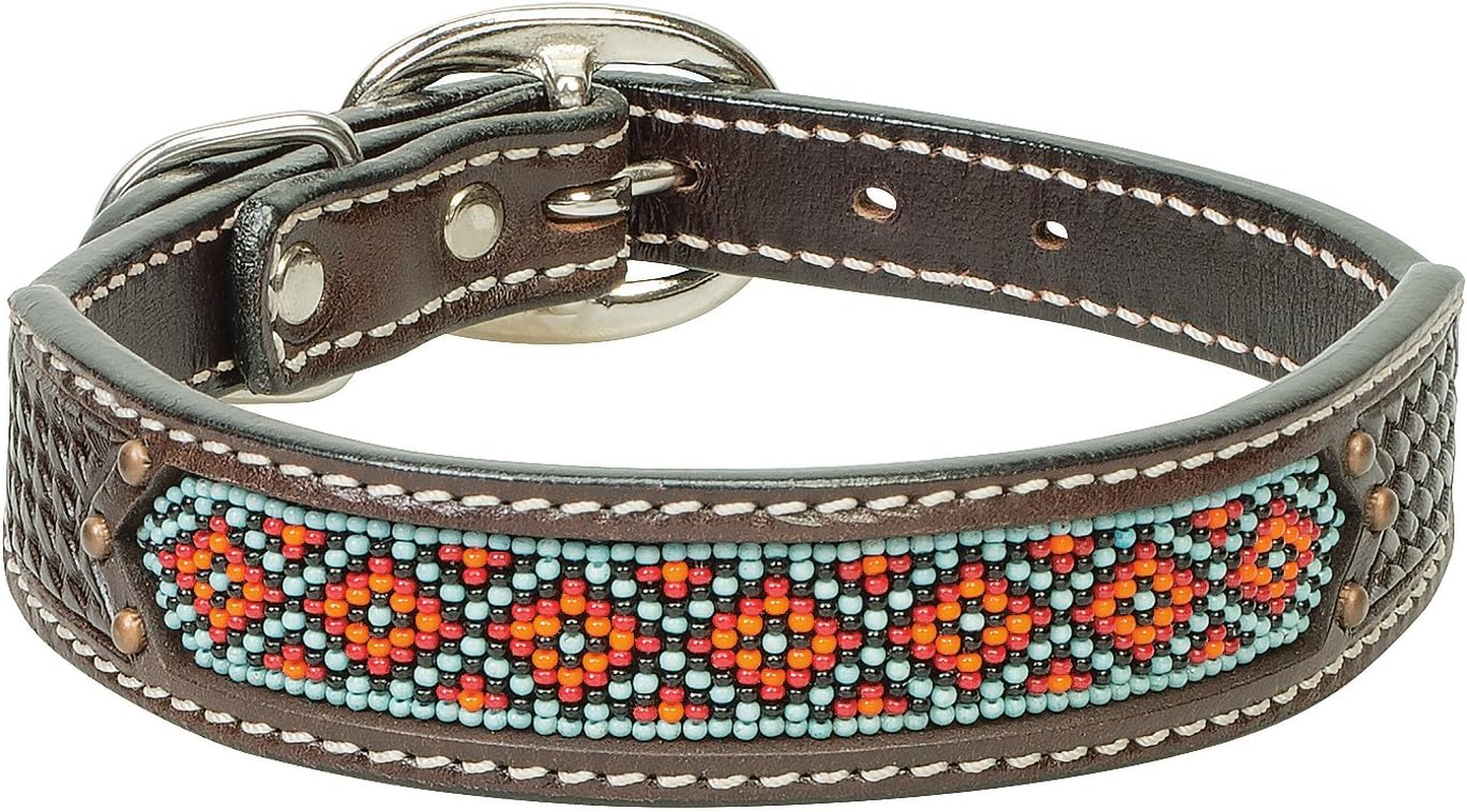 Weaver Pet Beaded Basket Weave Dog Collar image number 2