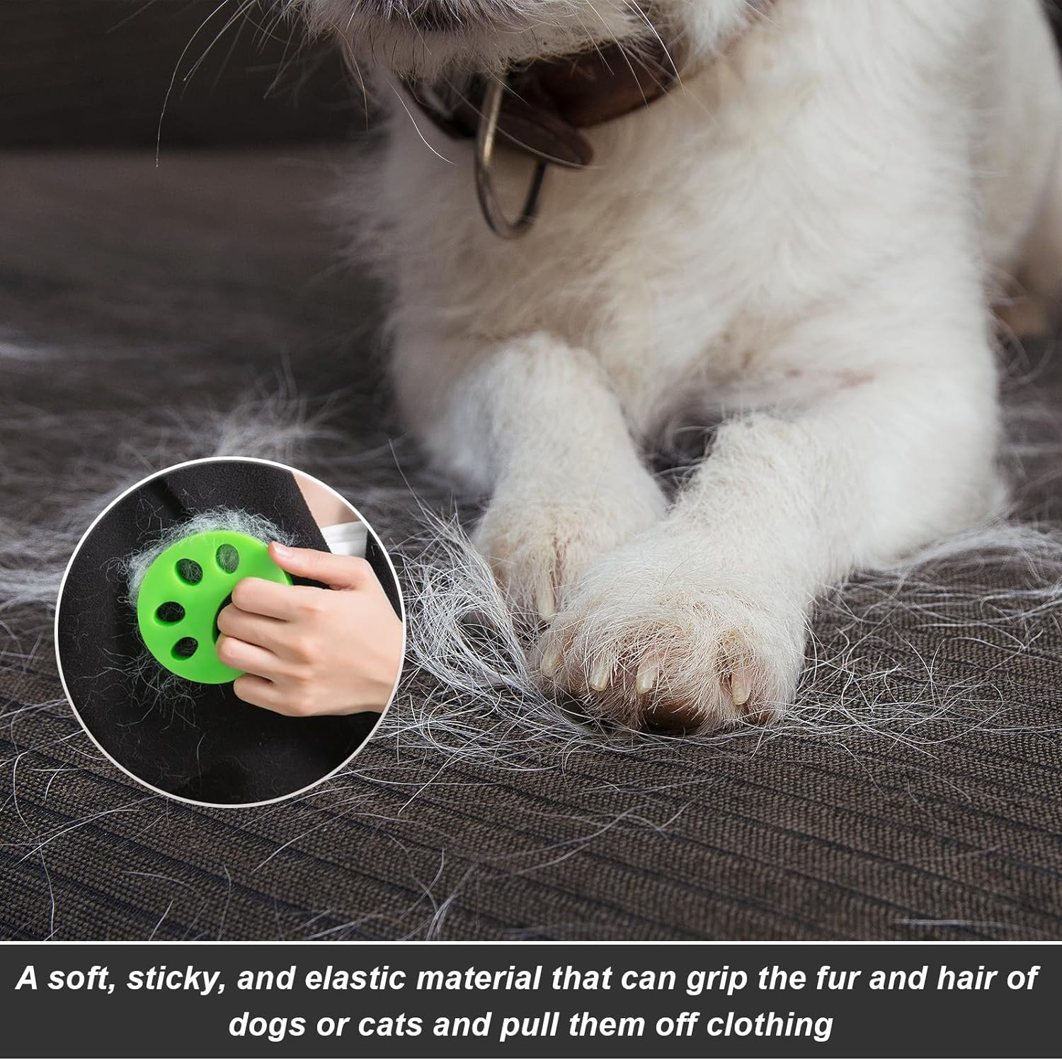 2Pcs Pet Hair Remover,Pet Hair Remover for Washing Machine,Dog Hair Remover,Cat Hair Remover,Reusable Dogs and Cats Hair Catcher for Laundry Washing Machine image number 5