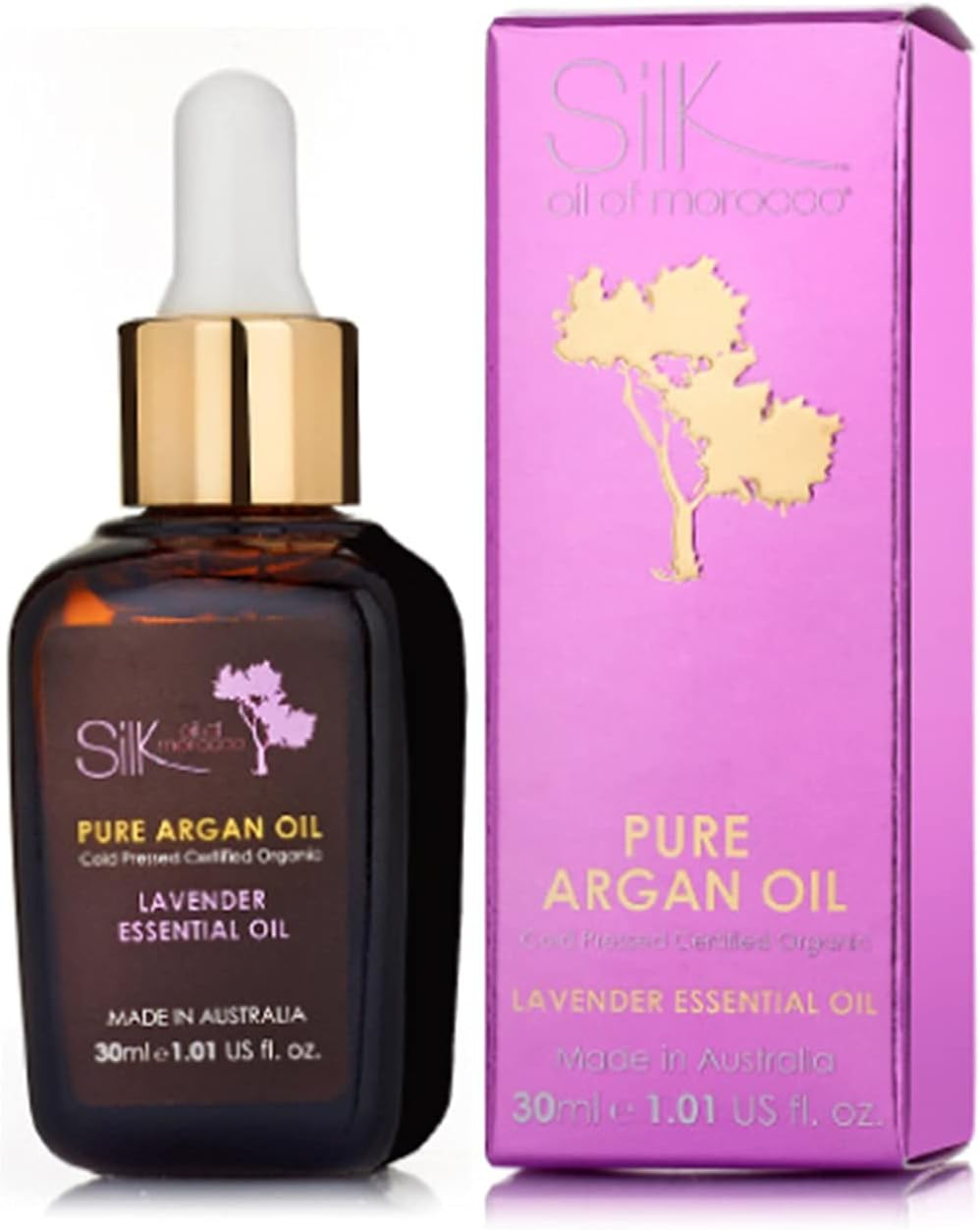 Silk Oil of Morocco Pure Vegan Argan Oil with Lavender Essential Oil 30 Ml image number 2
