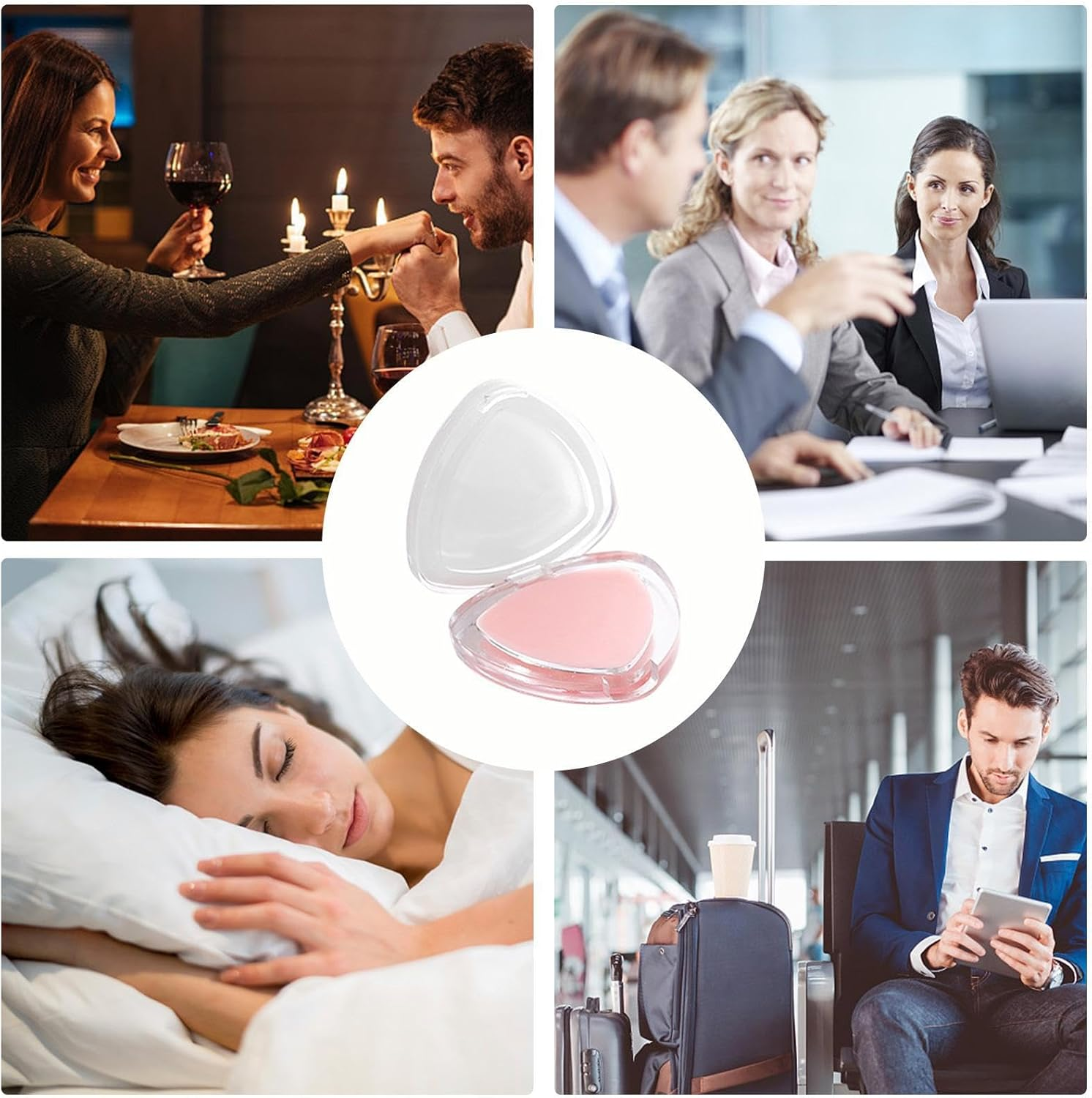 Solid Fragrance - Portable Personal Perfume | Long-Lasting Fragrance, Small Solid Balm, Personal Perfume for Travel Use, Date, Prom, Party image number 5