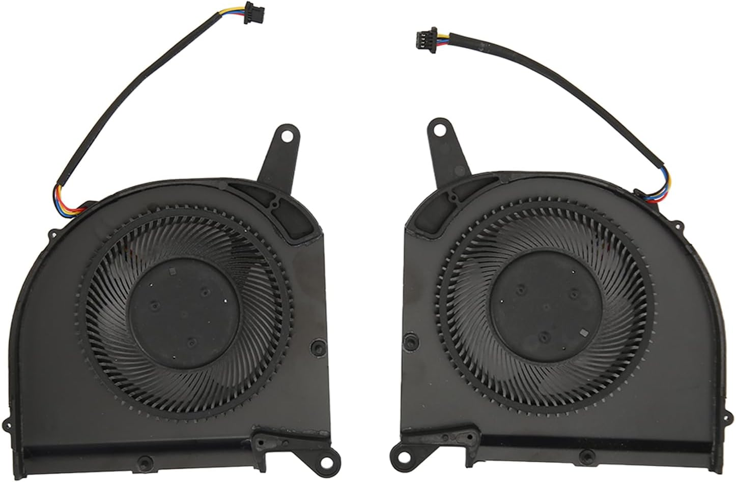 Replacement Laptop Internal Cooling Fan for Gigabyte for AERO 15 SA 17 HDR XA RP75XA RP77XA, 4Pin Power Connector (CPU and GPU Cooling Fan) image number 3