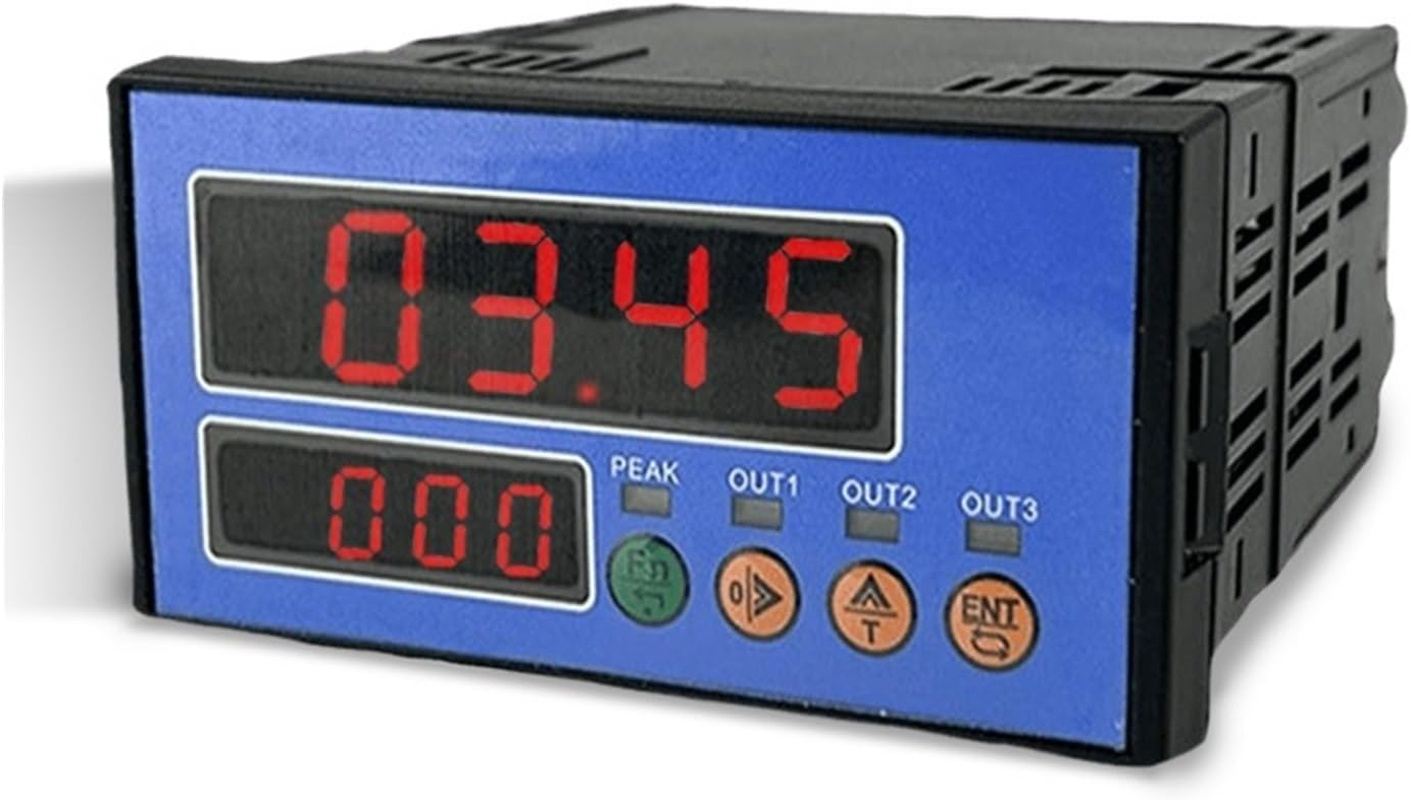 Double 5-Digit Segment High Speed Acquisition Instrument for Load Cell S Type Torture Pull Pressure Sensor Detect and Read to Measure Force, Pressure, Displacement, Strain(7) image number 3