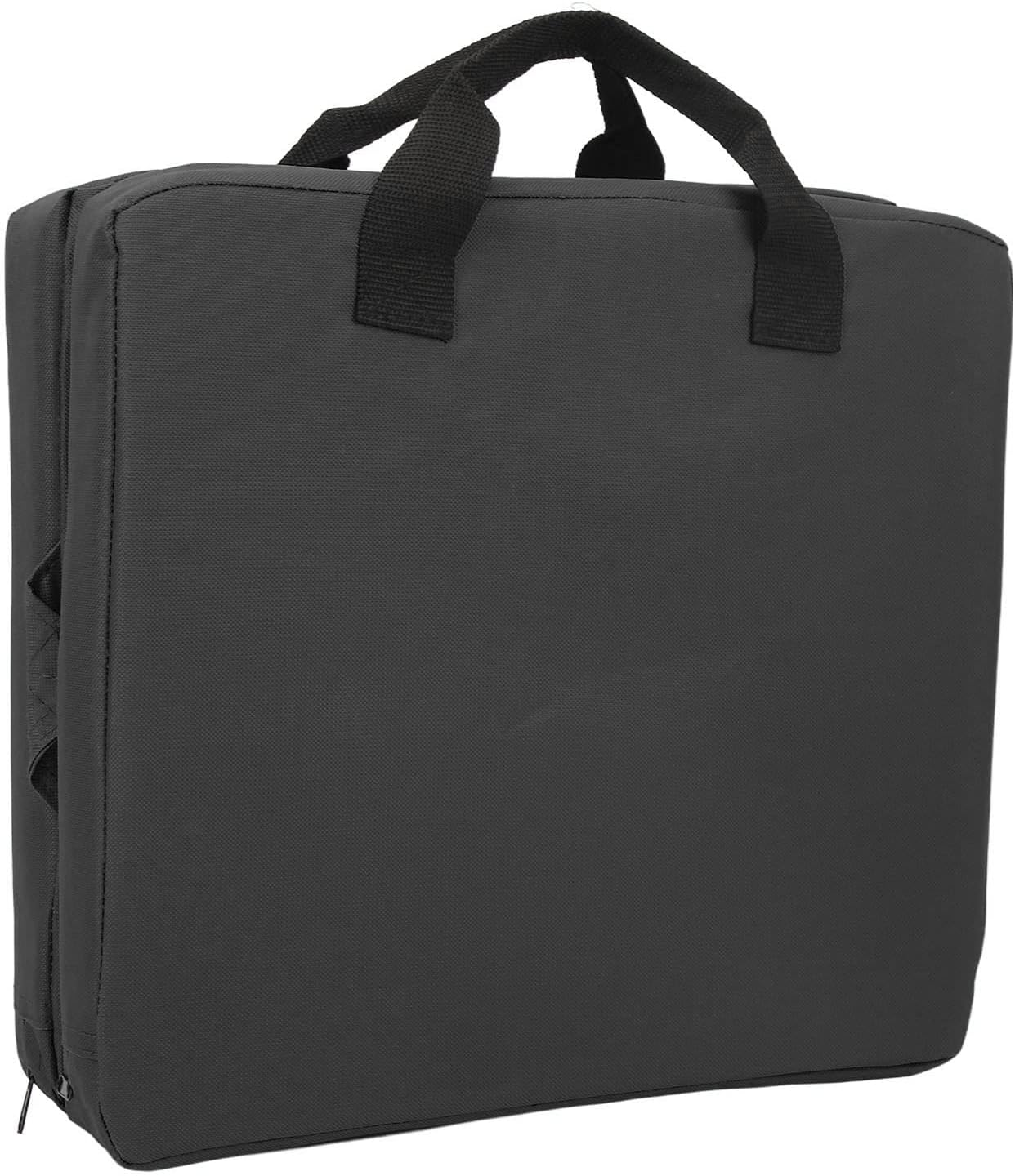 Stadium Folding Chair Compact Storage Outdoor Folding Chair for Basketball Field and 600D Oxford Epe Sponge (Black) - Black image number 6