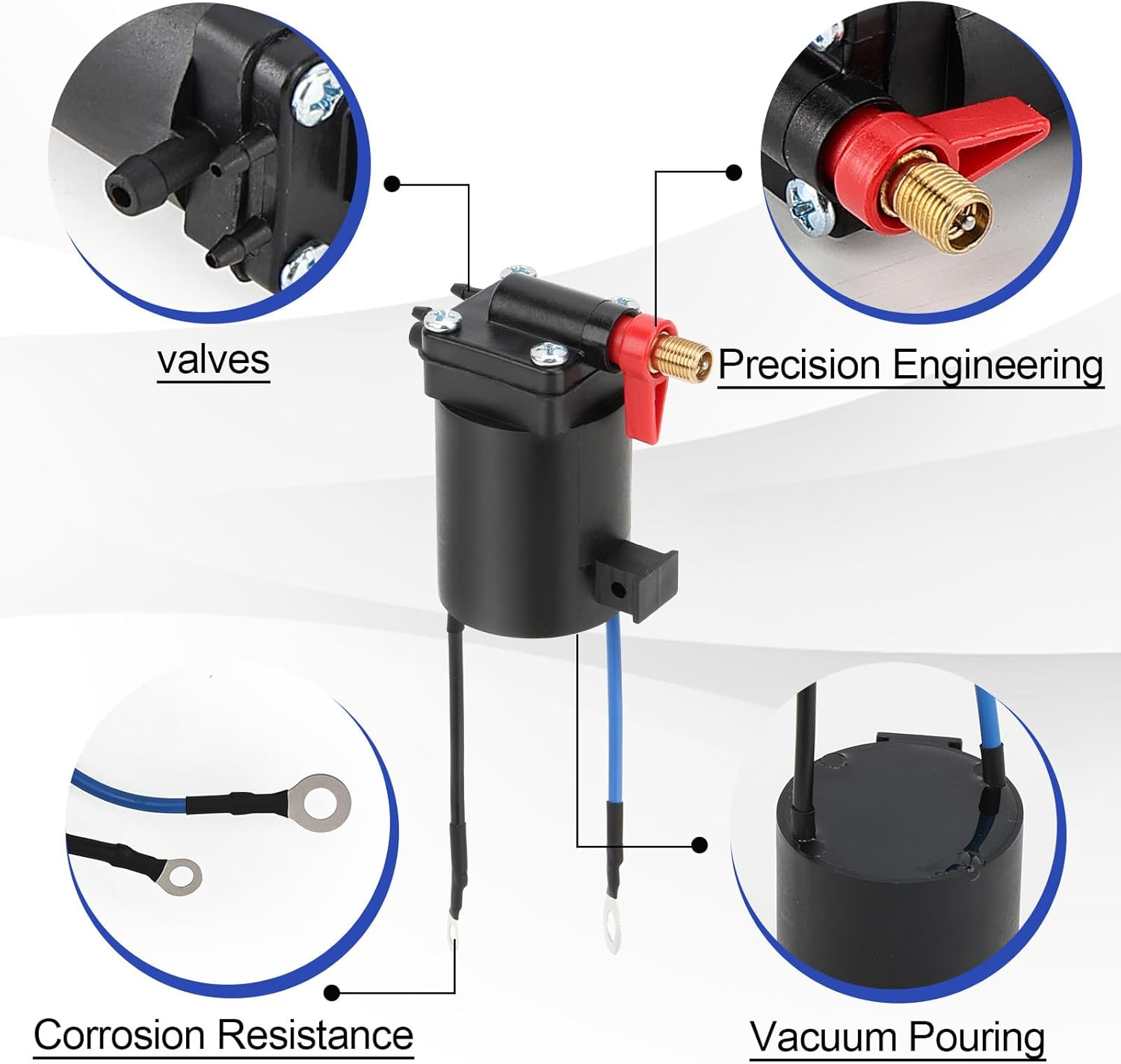 5007356 Fuel Primer Choke Solenoid for OMC Johnson Evinrude Replace# 5007356 5828665 397909 image number 2