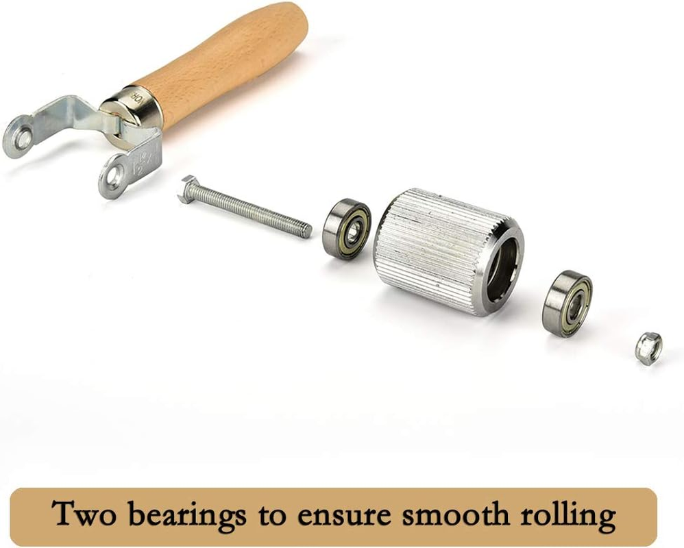 Car Sound Deadening Roller (2PCS, Width: 1.69In & 0.24In), Extremely Smooth Sound Insulation Roller Metal, Noise Deadening Car Sound Insulation Tool image number 3