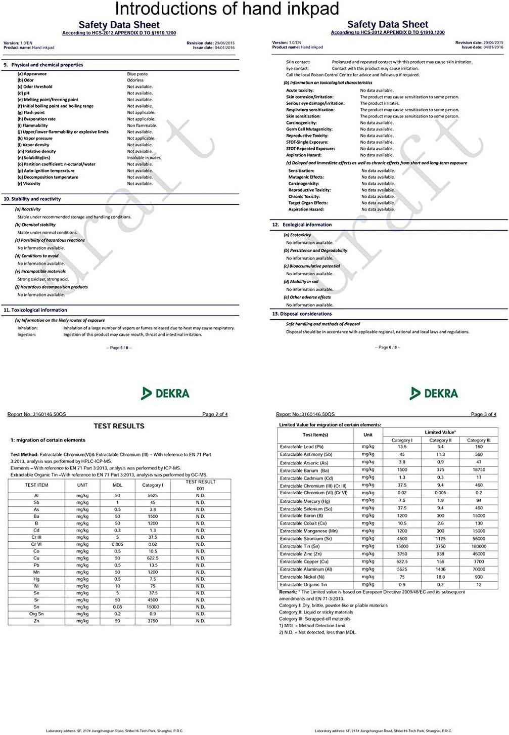 Dog Paw Tattoo Paw Print Set Dog Picture Frame - Rabbit Dog Animal Paw 3D Paw Print, Moulded Foam without Plaster for Animals, Photo Frame Paw Print Rabbit Cat (Black) image number 1