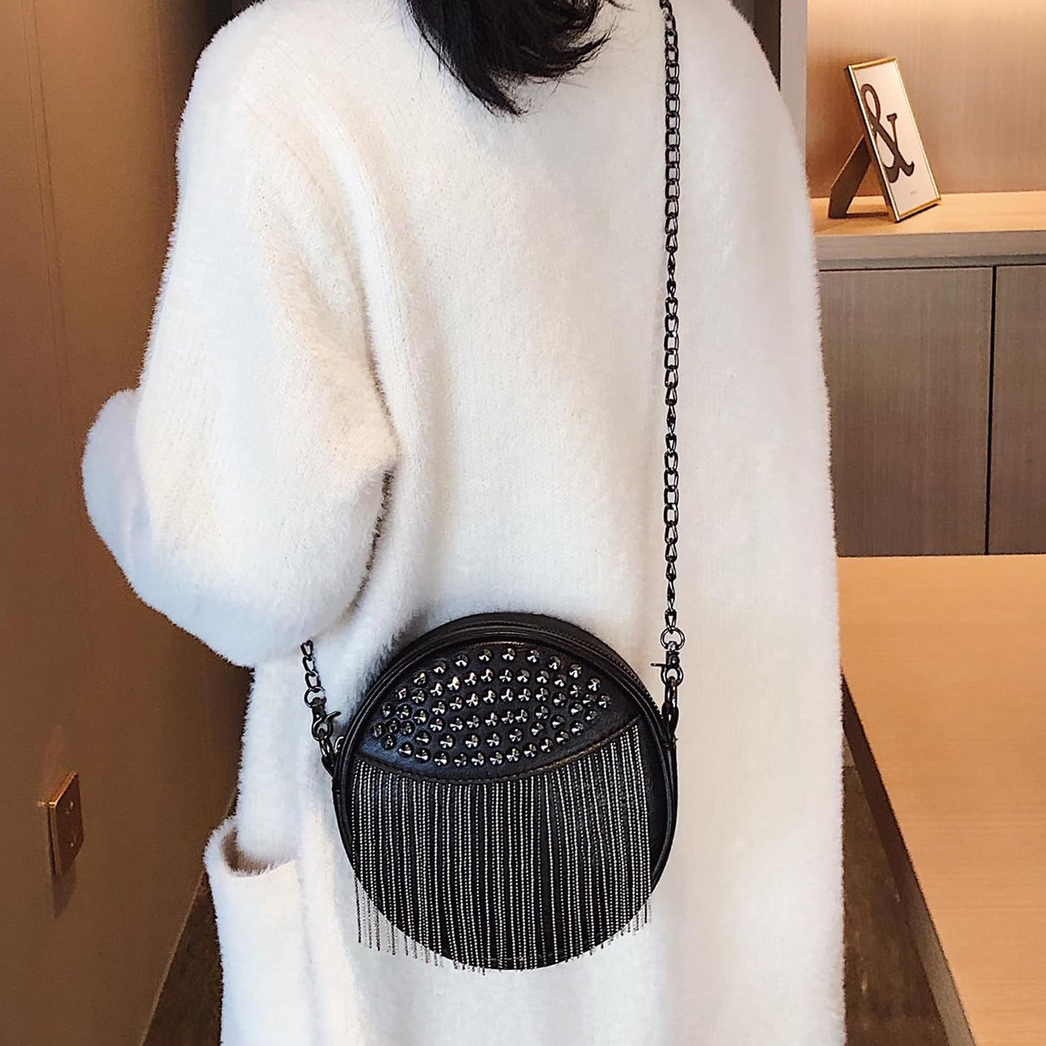 200Pcs 12Mm round Dome Rivets Spike Studs Spots Nailhead Punk Rock DIY Leather Craft for Shoes Clothing Bag Parts Decoration (Silver) image number 3