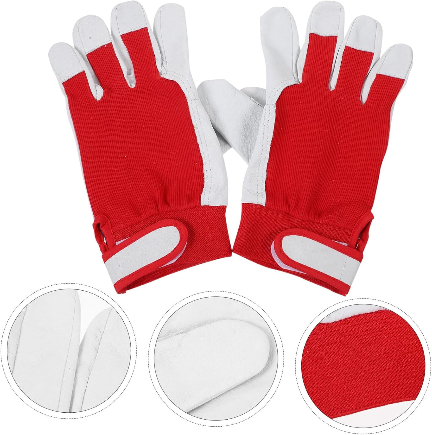 BESPORTBLE Thick Cut Resistant Gardening Gloves for Women Men Puncture Gloves for Berry Cacti image number 4