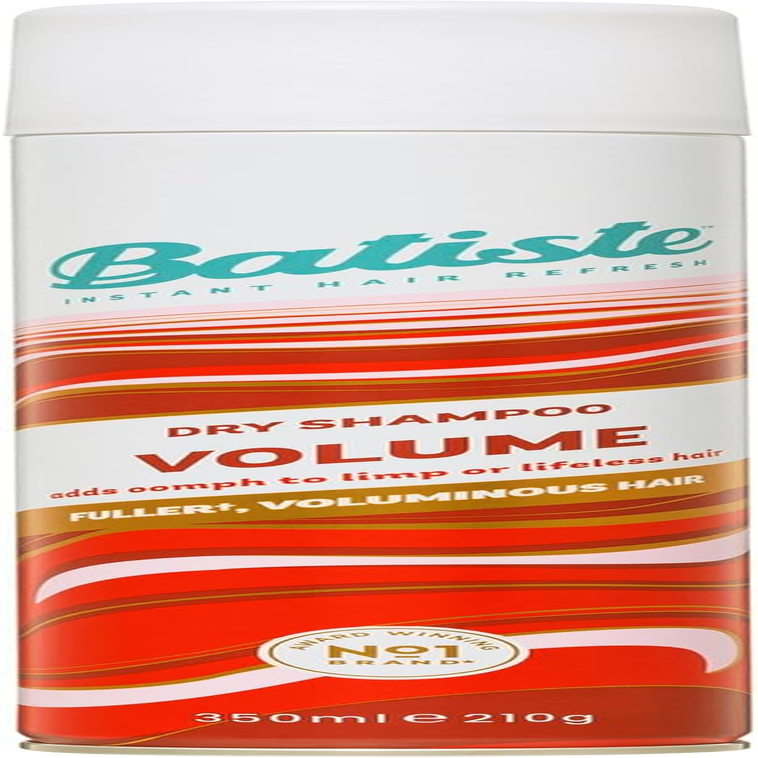 Batiste Volumising plus Pack - 2X Volume Dry Shampoo 350Ml & 1X Original Dry Shampoo 200Ml, Instantly Refreshes Oily Hair, Adds Lift & Texture, No Residue, Suitable for Straight, Curly & Wavy Locks image number 2