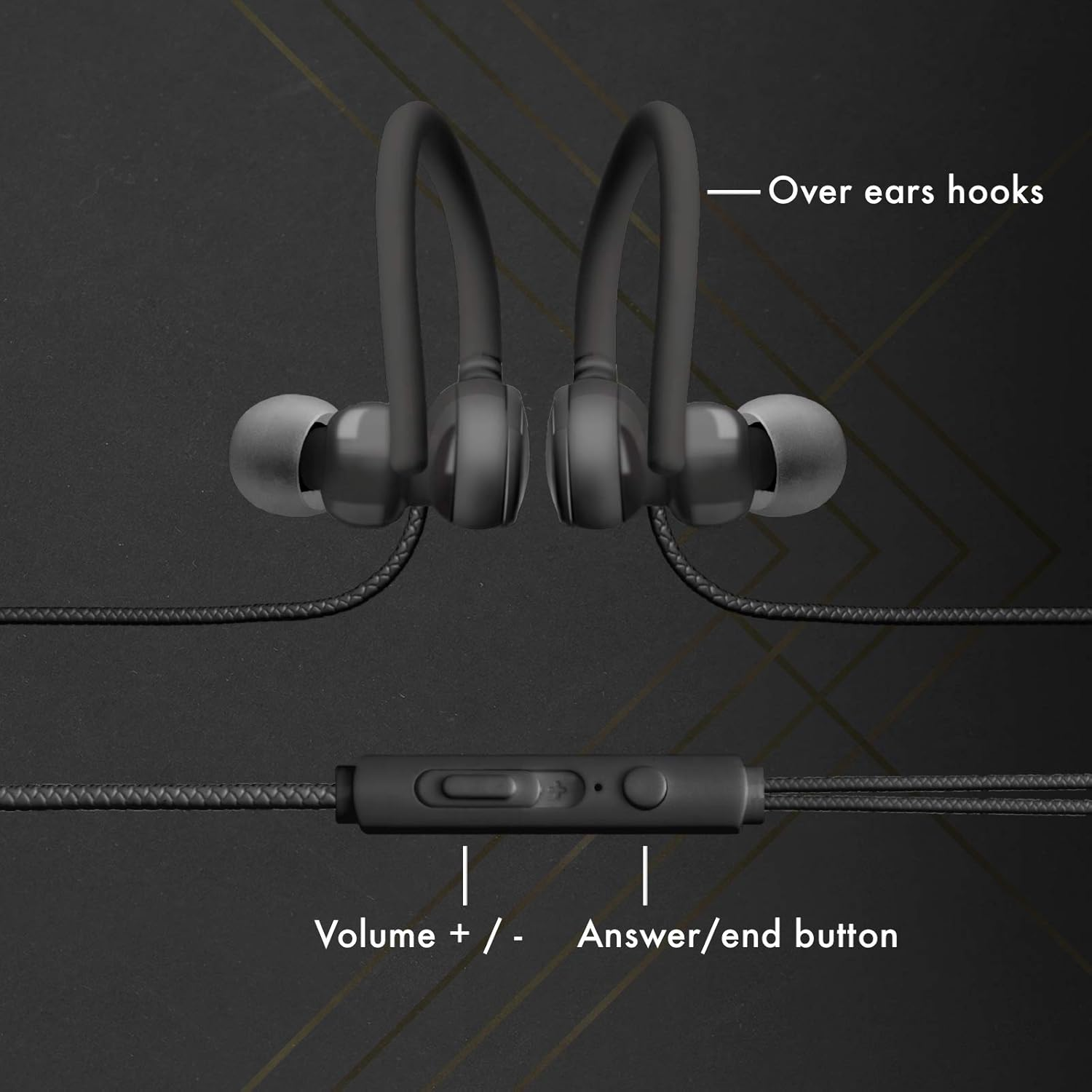 SBS Wired Earphones with Ergonomic Headphones, Built-In Microphone, Answer/End Calls and Volume Control image number 4