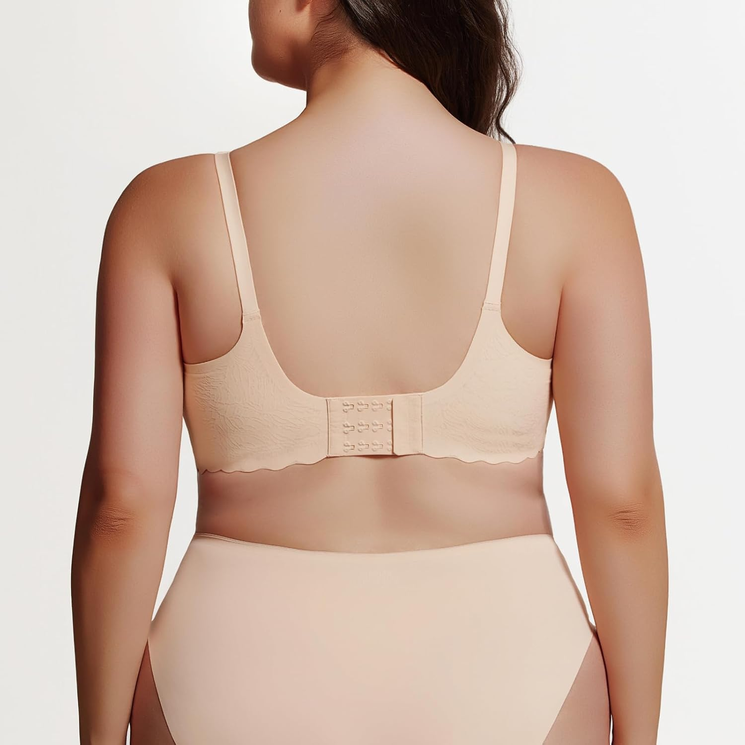 Seamless Maternity Nursing Bra - Ultra-Comfortable Wireless Support, Adjustable Wide Straps & 3D Lift, Breathable Fabric for Nursing Sleep Bra image number 3