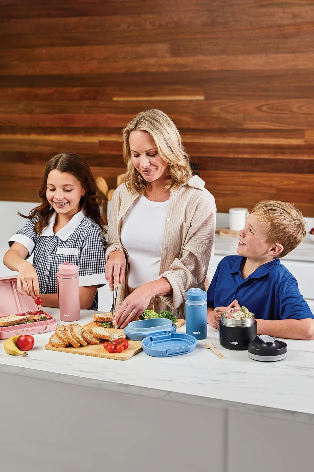 Maxwell & Williams Getgo Bento Box, Medium, Pink image number 1