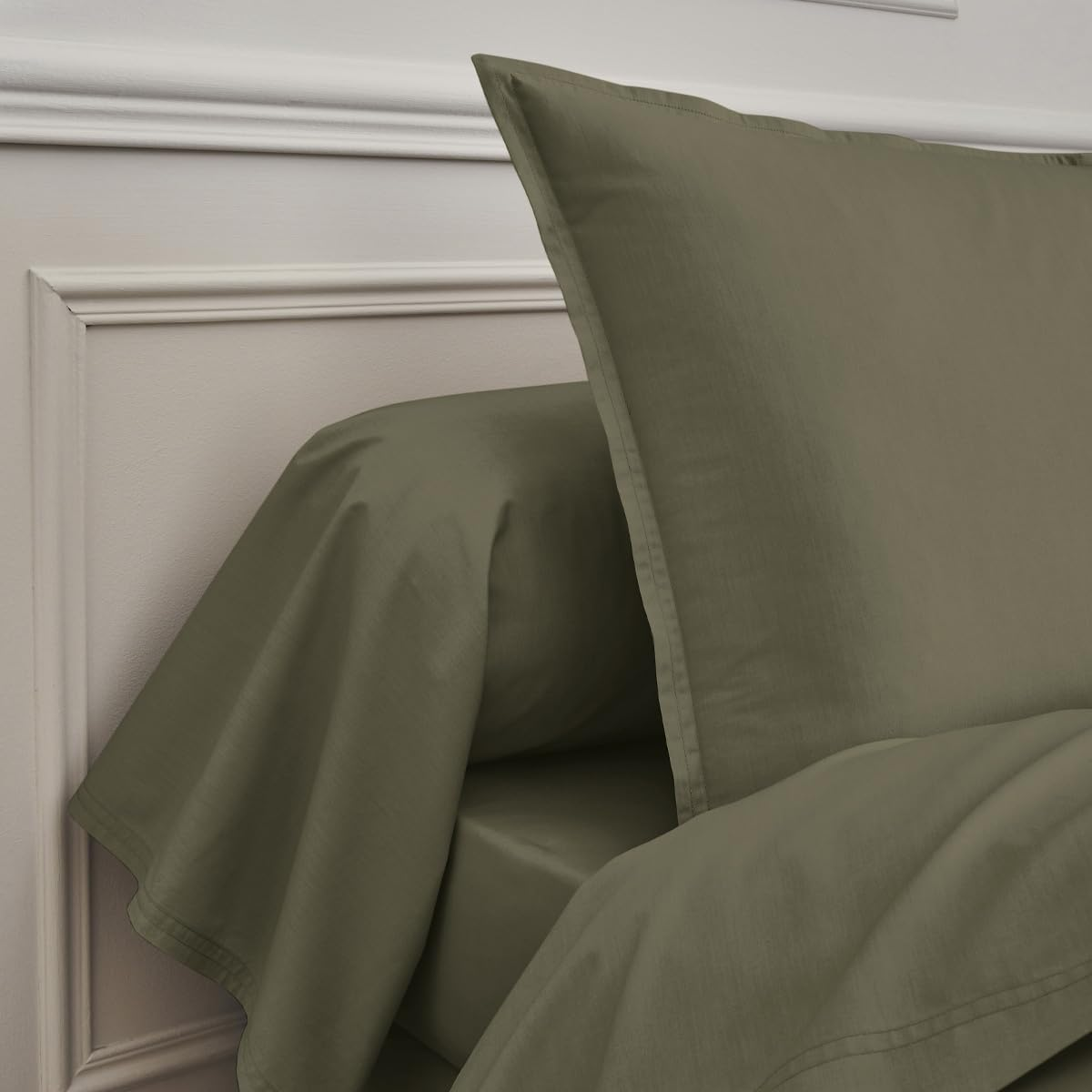 Essix First Jungle Cotton Percale Flat Sheet, 270 X 300 Cm image number 2