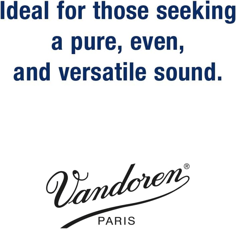 Vandoren CR123 Bass Clarinet Traditional Reeds Strength 3; Box of 5