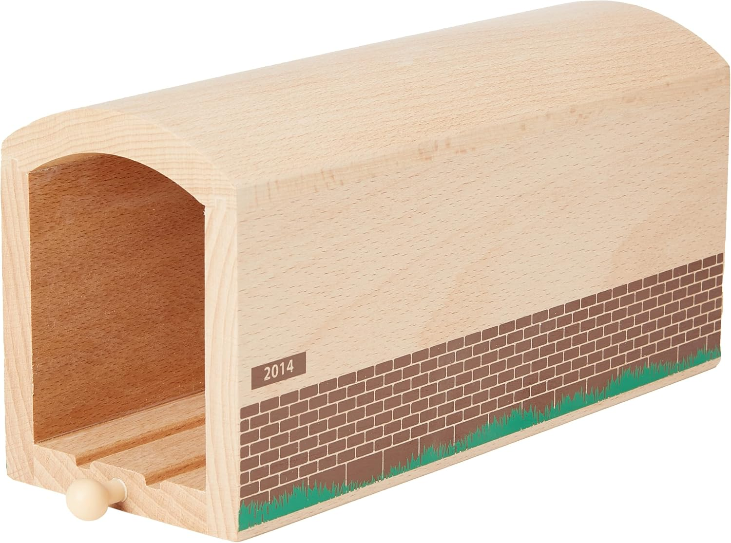 BRIO World 33735 Tunnel - Wooden Railway Train Tunnel Accessory, Compatible with BRIO World Train Sets, Kids Age 3+ image number 3