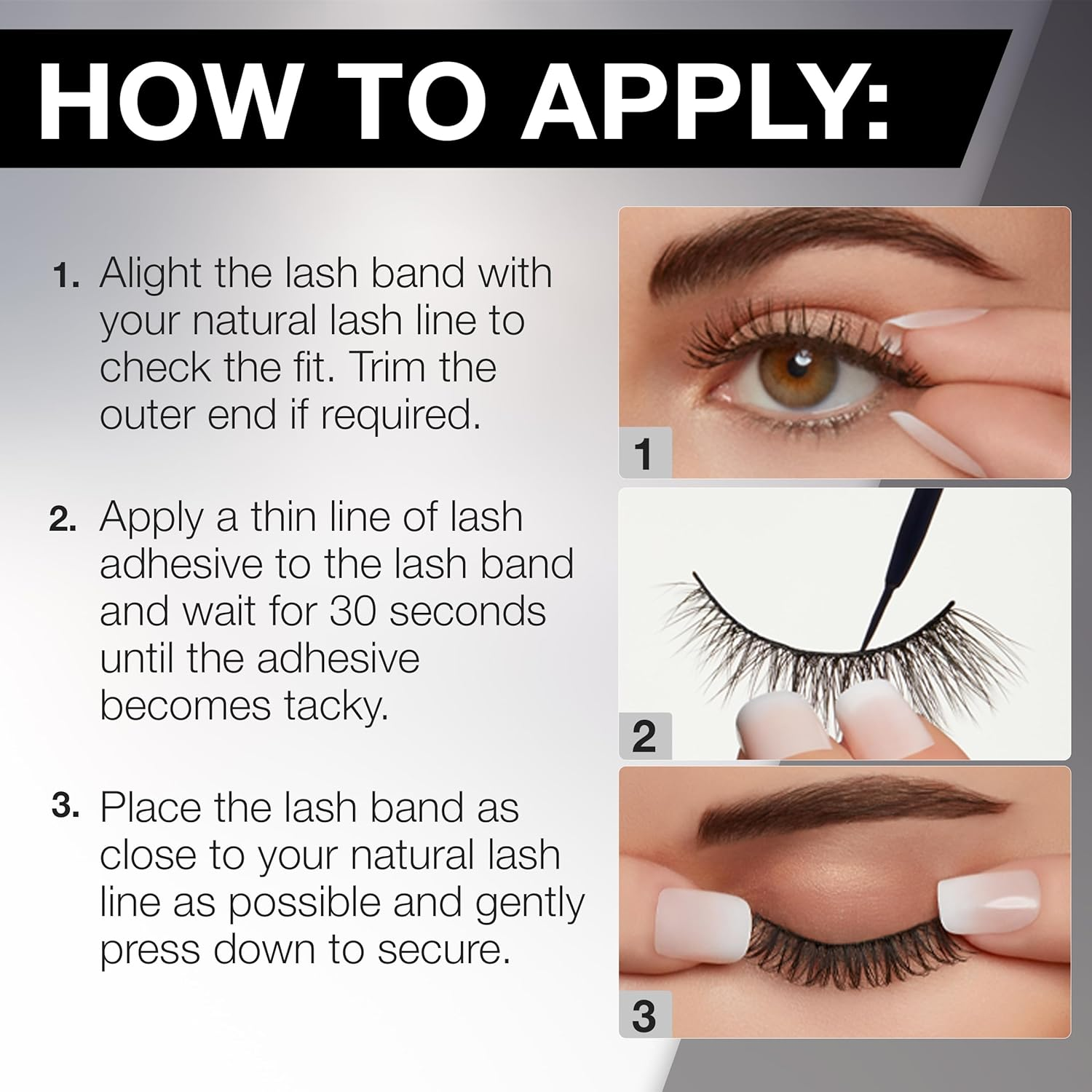 Ardell 3D Faux Mink Lashes &ndash; Lightweight Invisiband, Natural Lashes Faux Mink Demi Wispies, 4 Pairs image number 1