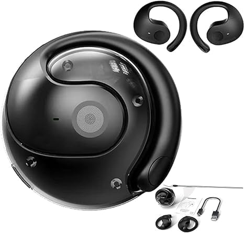 Hy-T26 Pro AI Translating Earbuds,Wireless Bluetooth Translation Headphones with High Precision, Real Time Support for 75 Languages (Black) image number 4