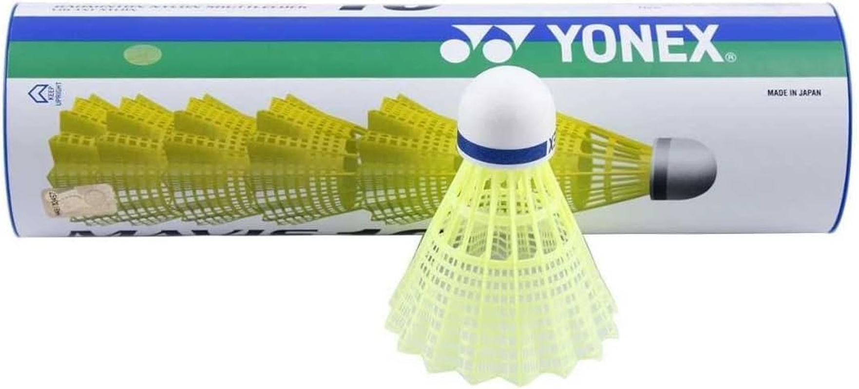 YONEX Mavis 10 Nylon Badminton Shuttlecock 6 Pack image number 4