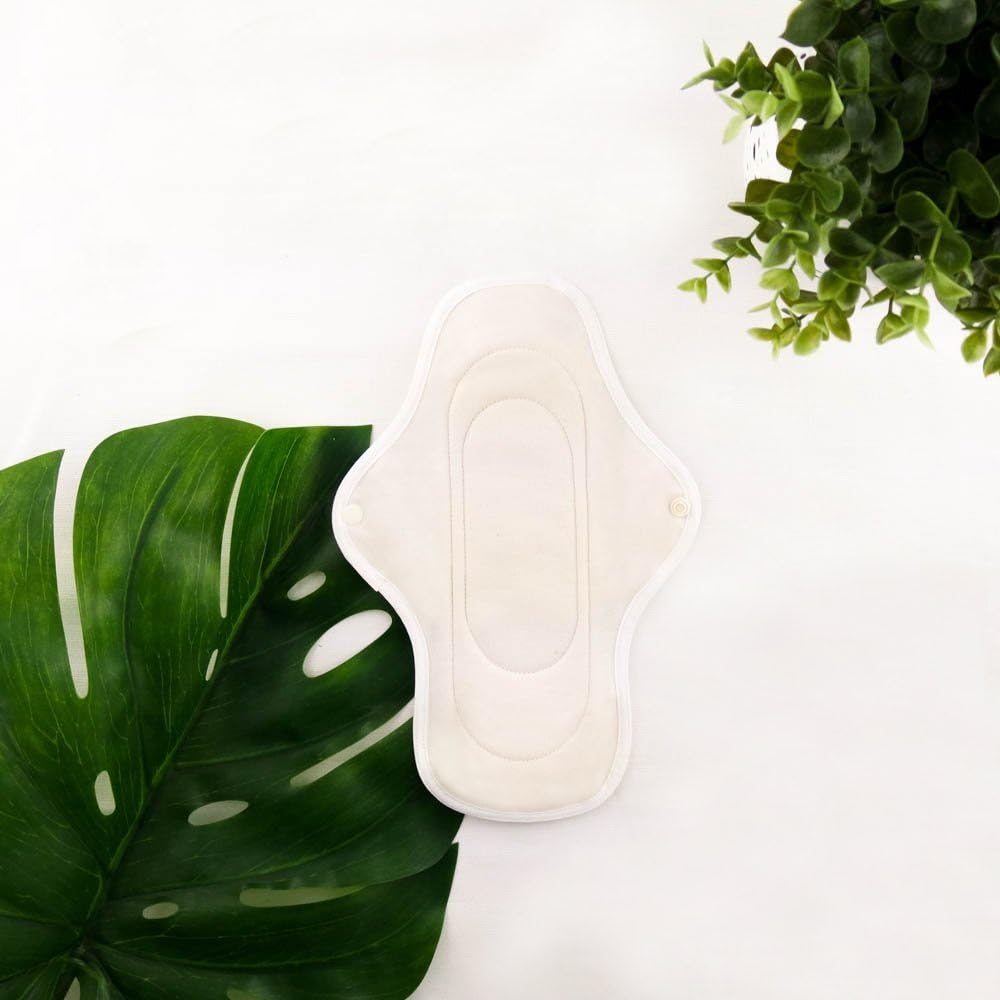 Hannahpad Organic Medium Sanitary Cloth Pad Extra Grip, Medium image number 3