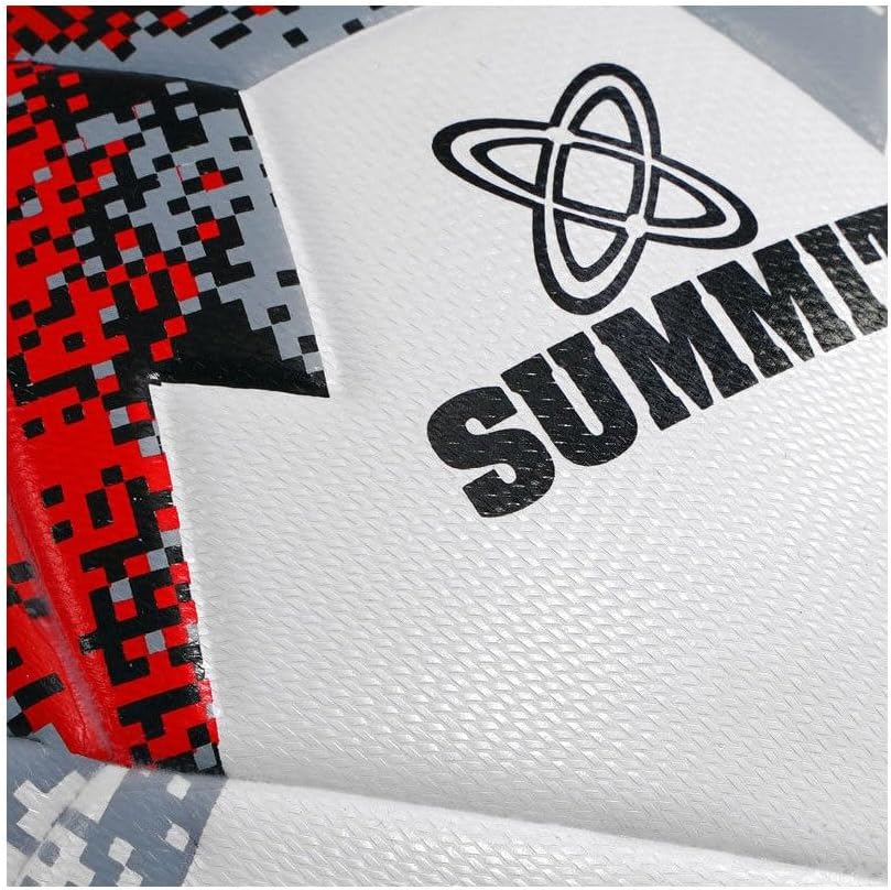 SUMMIT Football Australia Resist Soccer Ball Size 4 - Red image number 3