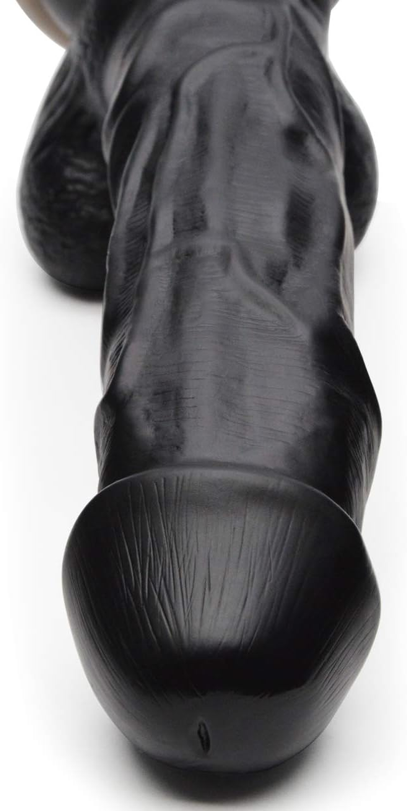 FAAK Realistic Thick Dildo, 7.3 Inch Insertable Curvy Dildo with Textured Veins for Added Stimulation, Big Dildo with Suction Cup, Adult Erotic Toys image number 5