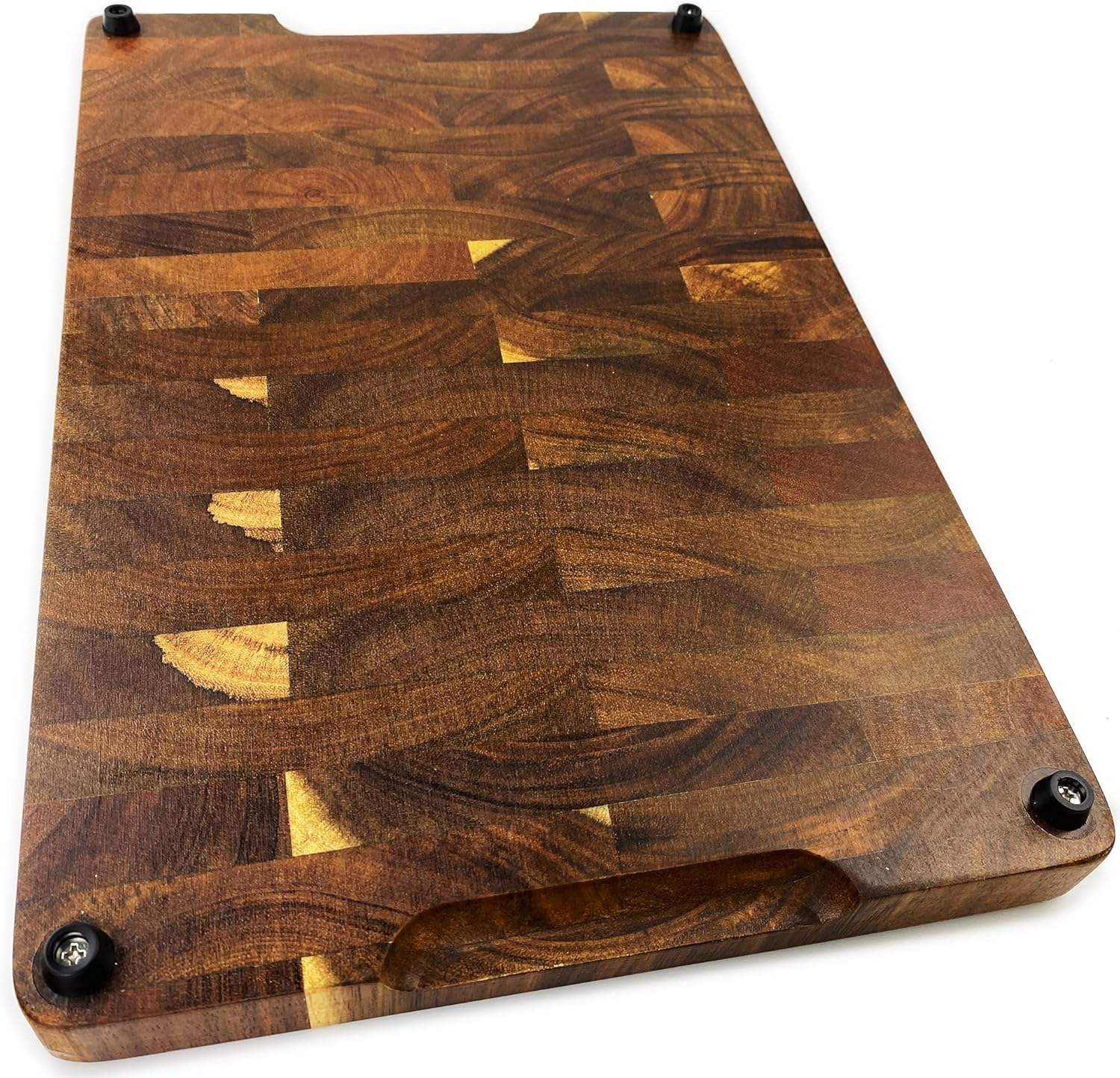 Rubber Cutting Board Feet with Stainless Washer and Screws, 1/2&rdquo; Small Black round Rubber Feet, Non Slip Bumper Pads for Furniture, Electronics & Application,20 Pack image number 3