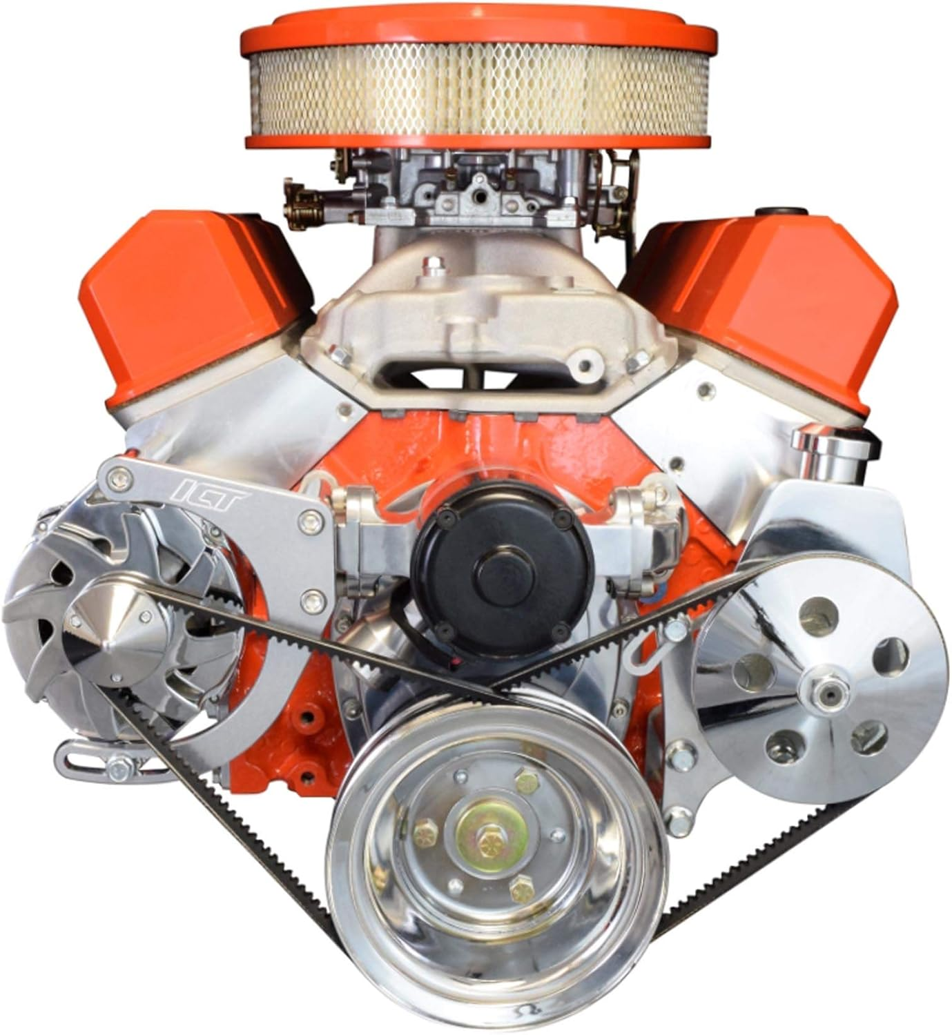 SBC Alternator Bracket Adjustable Electric Water Pump Small Block 350 Chevy Mount Kit 551672E image number 5