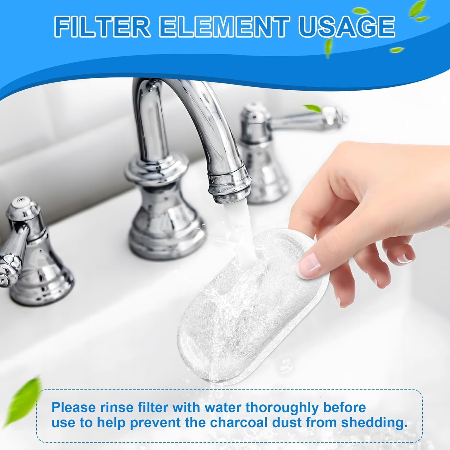 Cat Water Fountain Filters, 20 Pack Cat Fountain Replacement Filters for 67Oz/2L and 108/3.2L Adjustable Flow Pet Drinking Fountain, 10+10 Pack