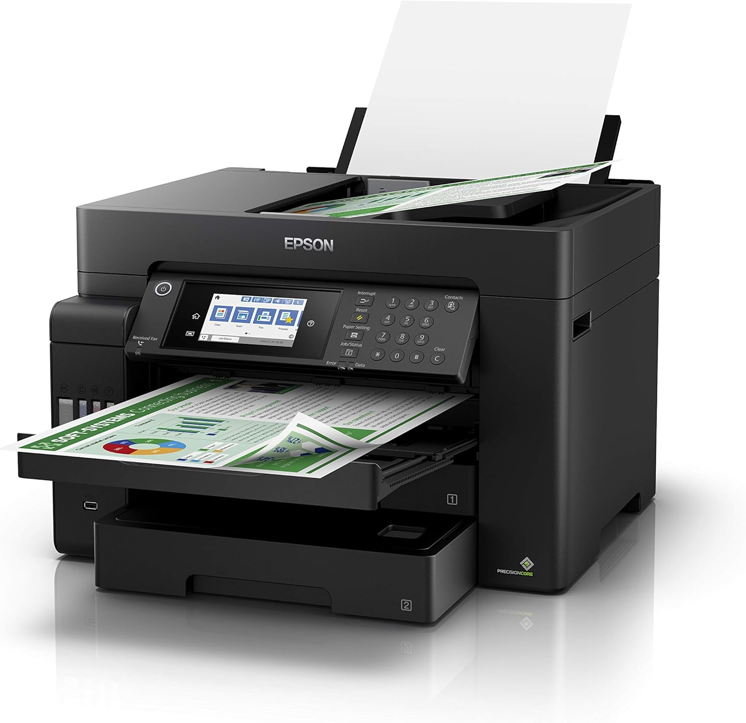 Epson Ecotank Pro ET-16600 All-In-One A3 Printer, Black, C11CH72501 image number 1