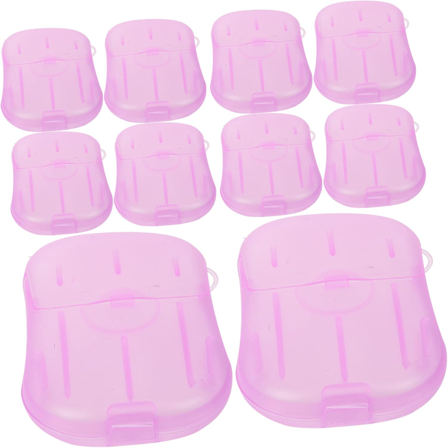 Outanaya Travel Soap Sheets Portable Soap Slices Convenient Box for Easy Hand Washing for Camping Outdoor Adventures and Travel Toiletry Needs Safe and Pleasant to Use