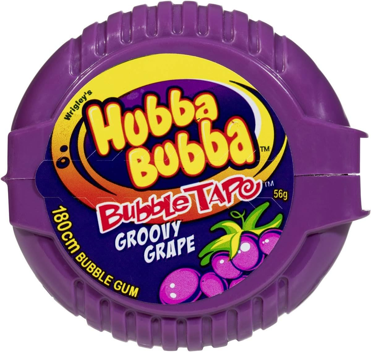 Hubba Bubba Strawberry Flavour Bubble Gum Tape, 56 Grams X 12 image number 3