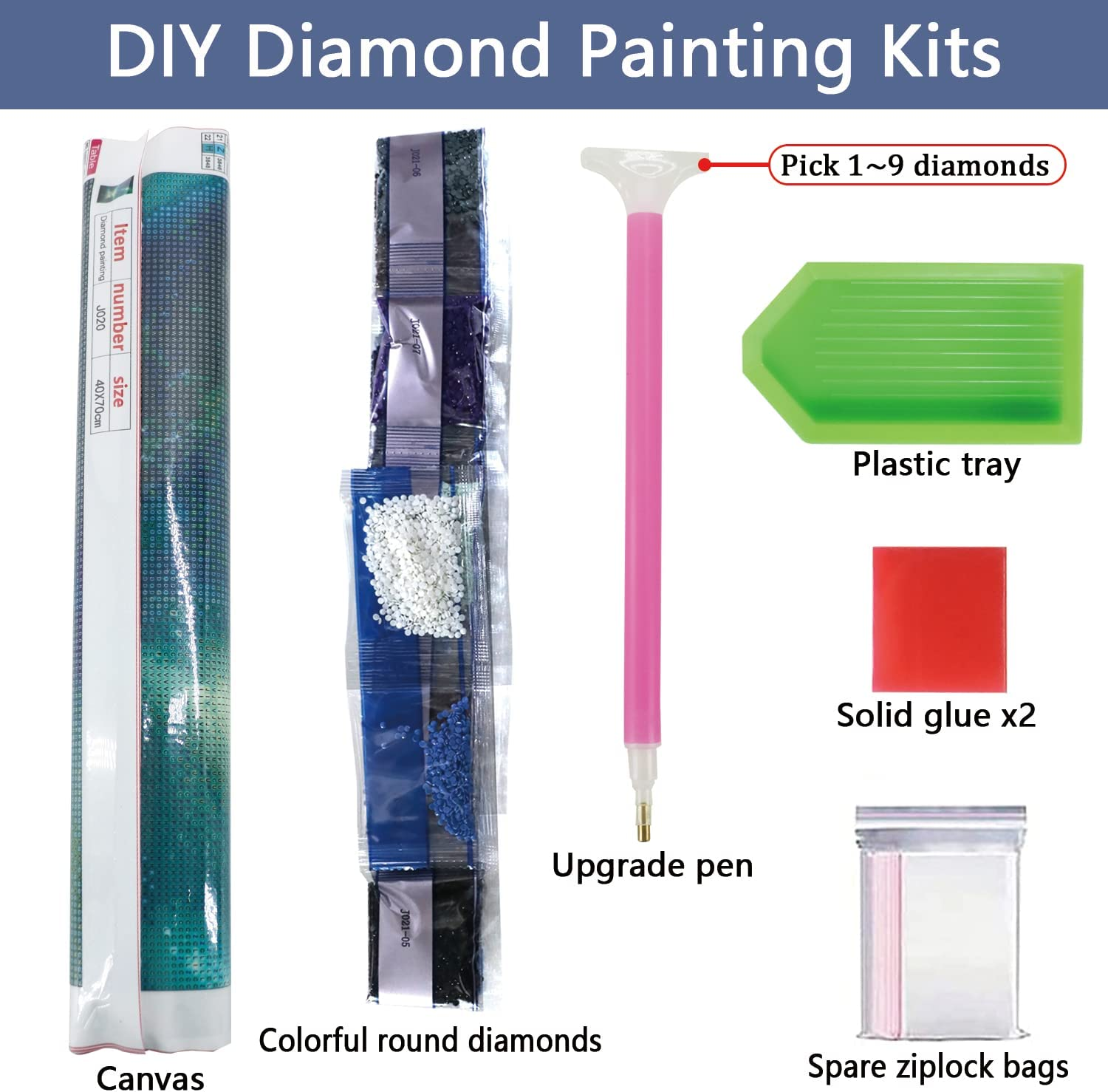Rousp DIY 5D Diamond Painting Kits for Adults Diamond Art Tree of Life Diamond Painting Full Drill Crystal Craft Kits for Home Wall Decor Gifts, 15.7X19.7Inch