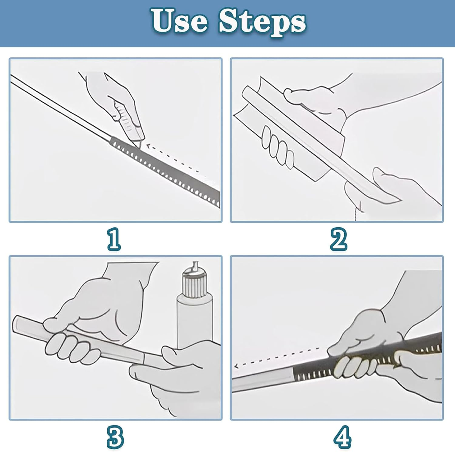 15Pcs Golf Grip Tape,2" X 10" Double Sided Adhesive Strips Golf Club Grip Tape,Multifunctional Golf Wrapping Putter Accessories Tape for Better Regrip and Control Easy Peel off Design image number 1