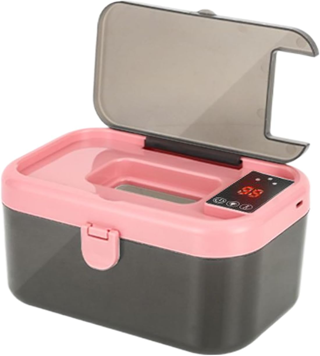 Baby Wipes Warmer, Home Warmer Dispenser with LED Lights - USB Rechargeable Baby Gadgets for Car Business Trip Camping Travel