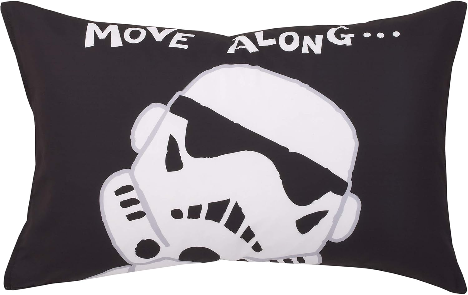 Star Wars Storm Trooper Black and White 4 Piece Toddler Bed Set - Comforter, Fitted Bottom Sheet, Flat Top Sheet, and Reversible Pillowcase - Star Wars Storm Trooper image number 2