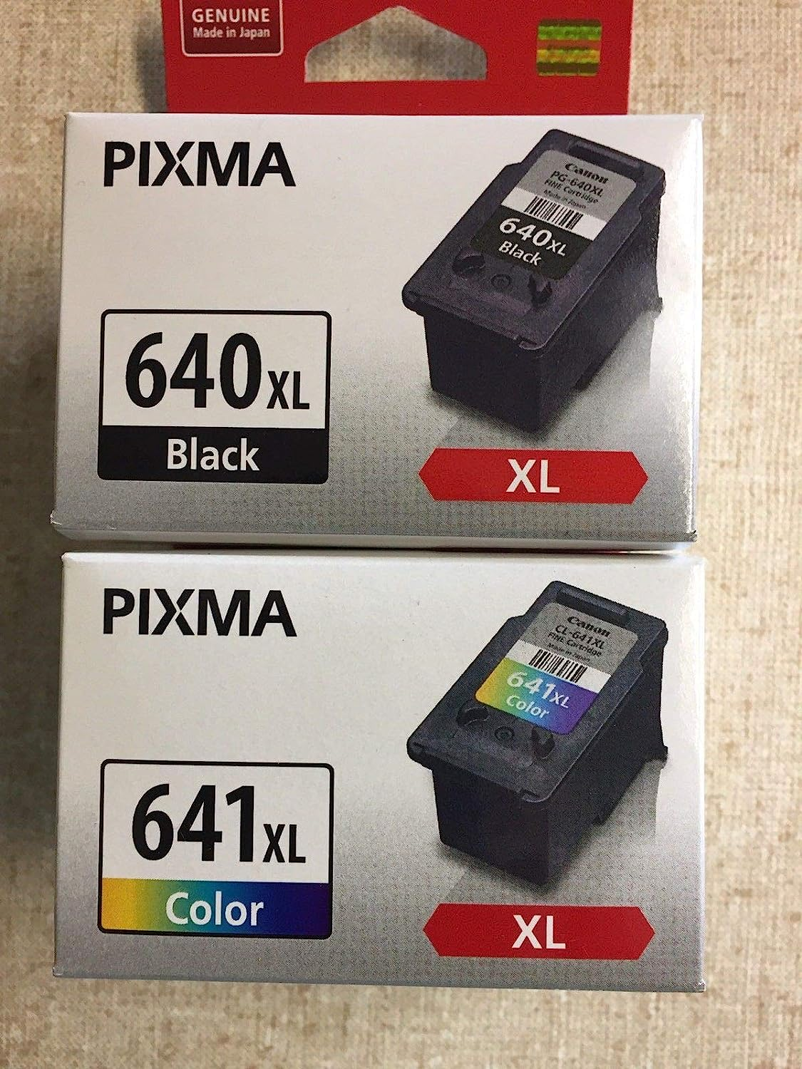 Genuine Canon PG-640XL+CL-641XL Combo Pack