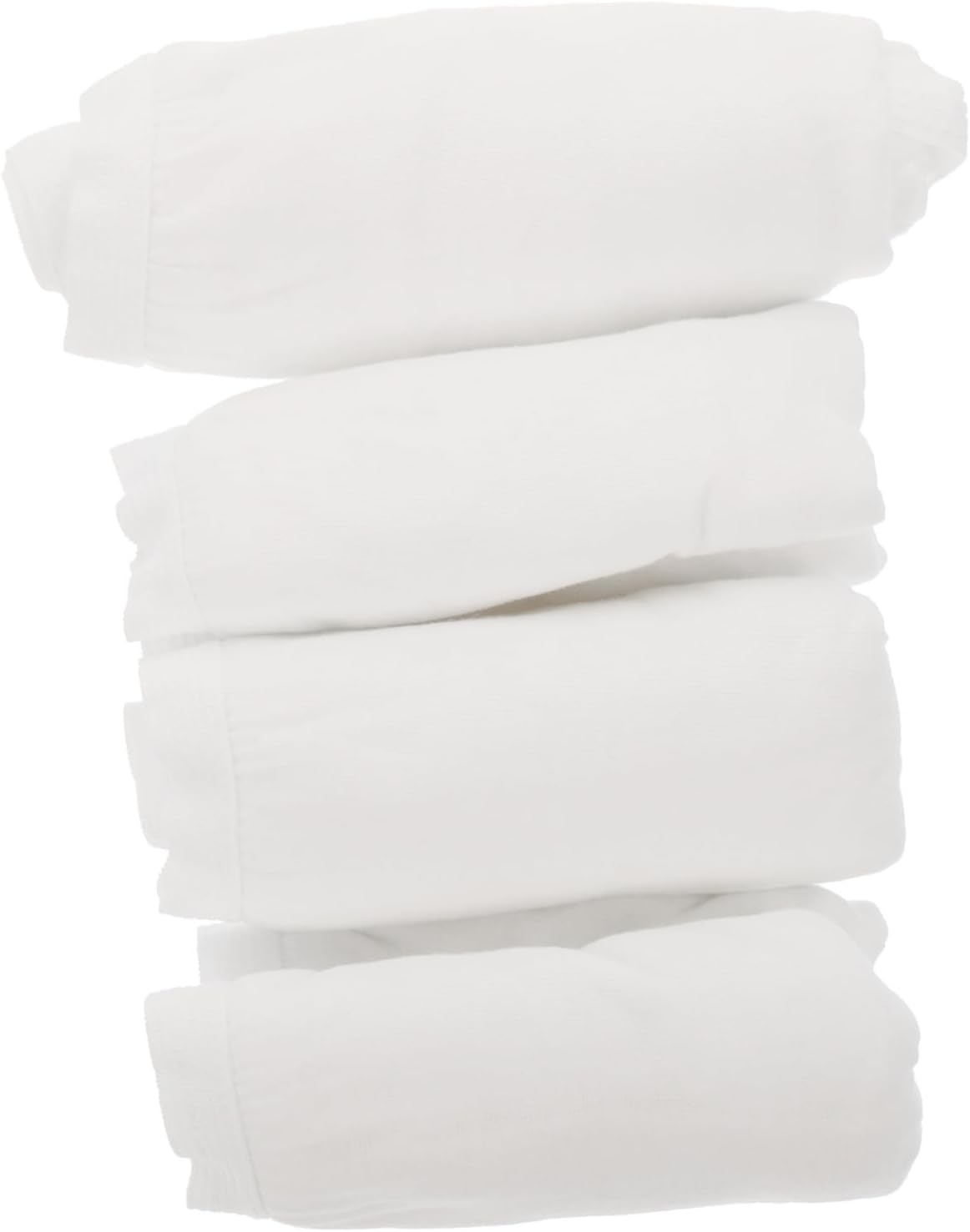 Disposable Maternity Underwear 4Pcs Breathable Cotton Female Panties Comfortable Postpartum Women XXL White image number 5