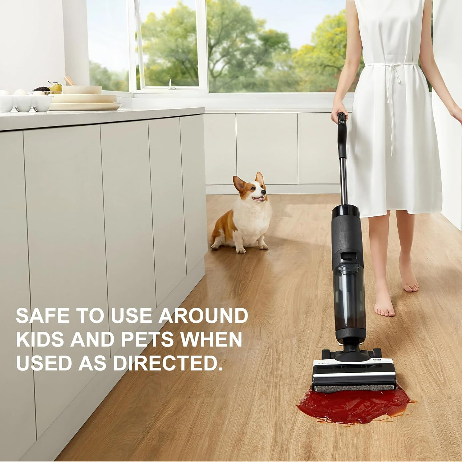 2 Bottle Floor Cleaning Solution Compatible with Tineco, Deep Cleans for Multiple Hard Floors, Suitable with All Robot Vacuums with Mopping and Cordless Wet/Dry Vacuum Mop Cleaner -Lavender image number 3