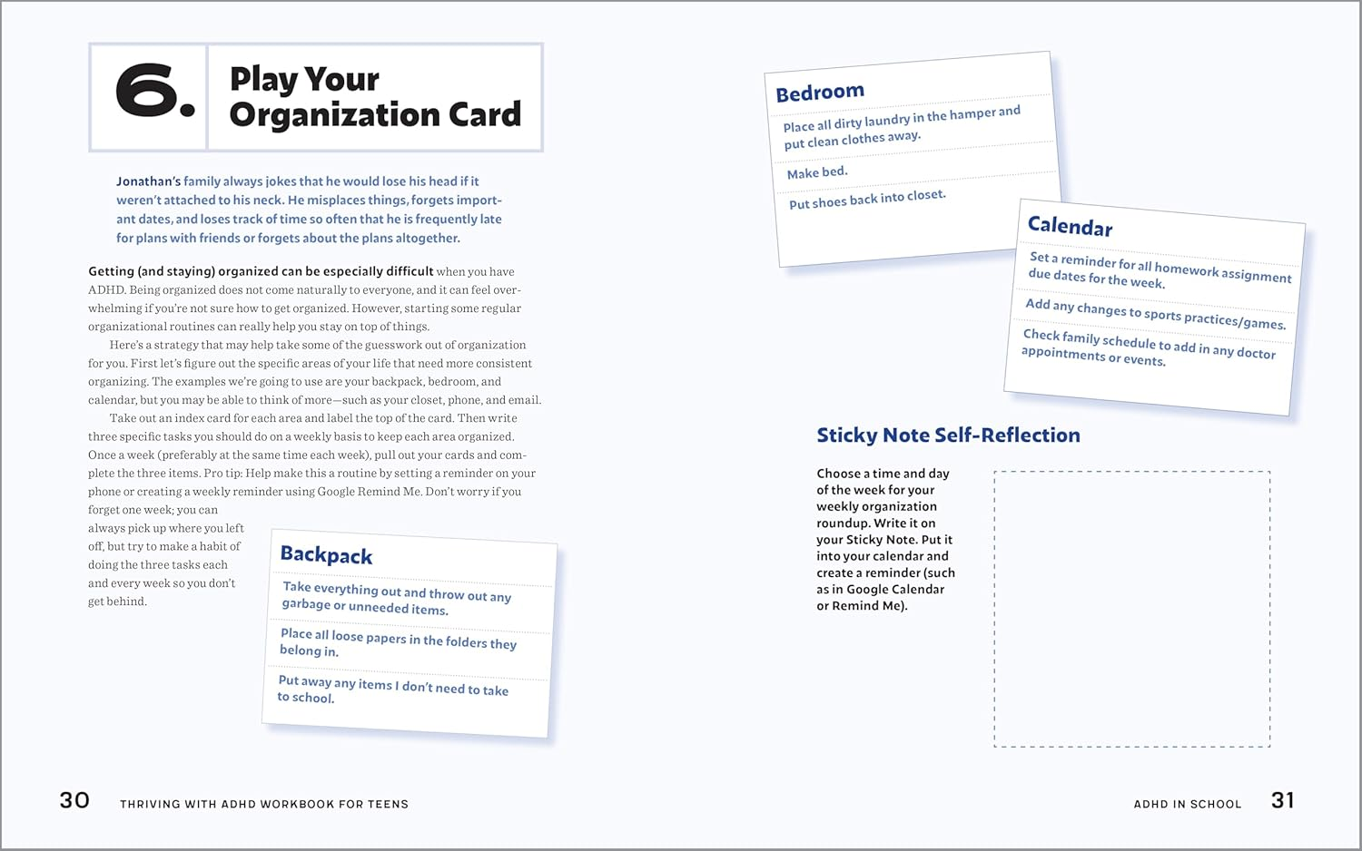 Thriving with ADHD Workbook for Teens: Improve Focus, Get Organized, and Succeed image number 3