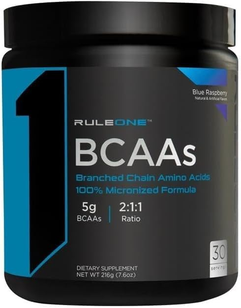 Rule 1 R1 BCAA Powder 213 G, Pineapple Blast (30 Servings) image number 2