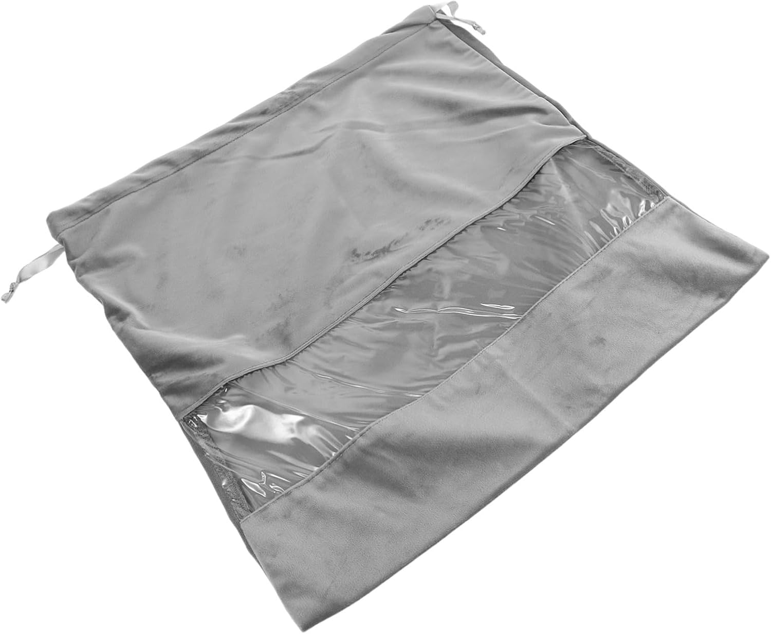 Transparent Drawstring Hair Dryer Bag Multifunctional Travel Organizer Pouch for Hair Tools Clothes and Small Items Dustproof Lightweight Storage for Home Go