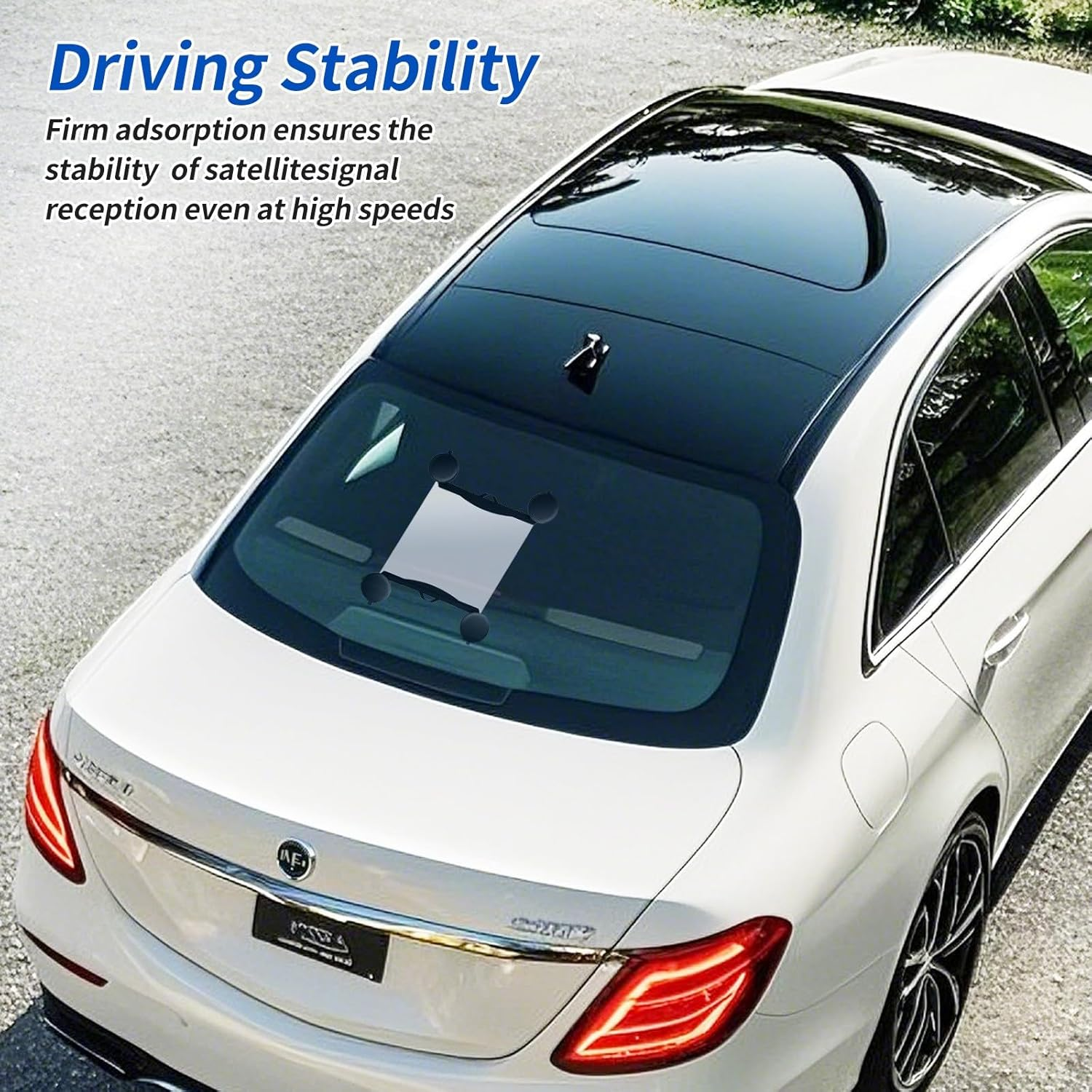 Starlink Mini Suction Cup Mount - 360&deg; Adjustable Sunroof/Rear Window/Roof Mount Kit with 4X Strong Vacuum Cups for Car, RV, Boat, Truck (Vibration-Resistant)​ image number 5