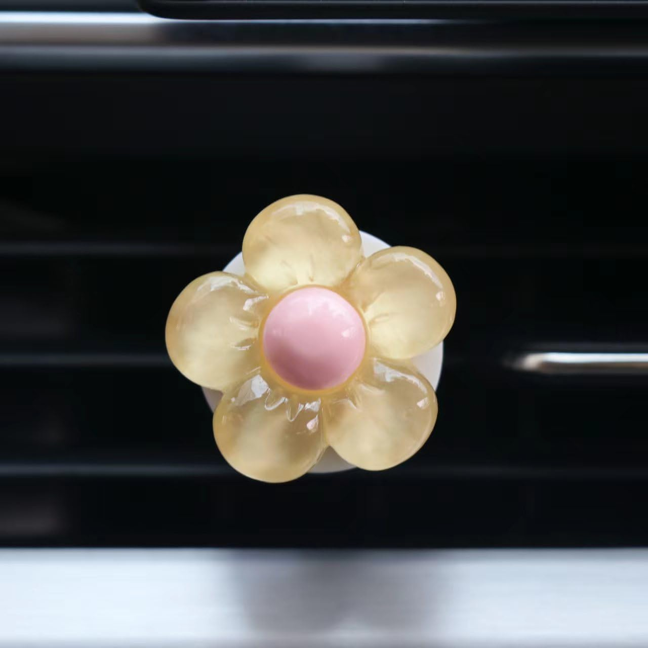 Joynaamn 6 PCS Car Accessories for Women, Flower Car Air Vent Clips Air Conditioner Outlet Decoration Car Interior Decor Charm, Assorted Color image number 6