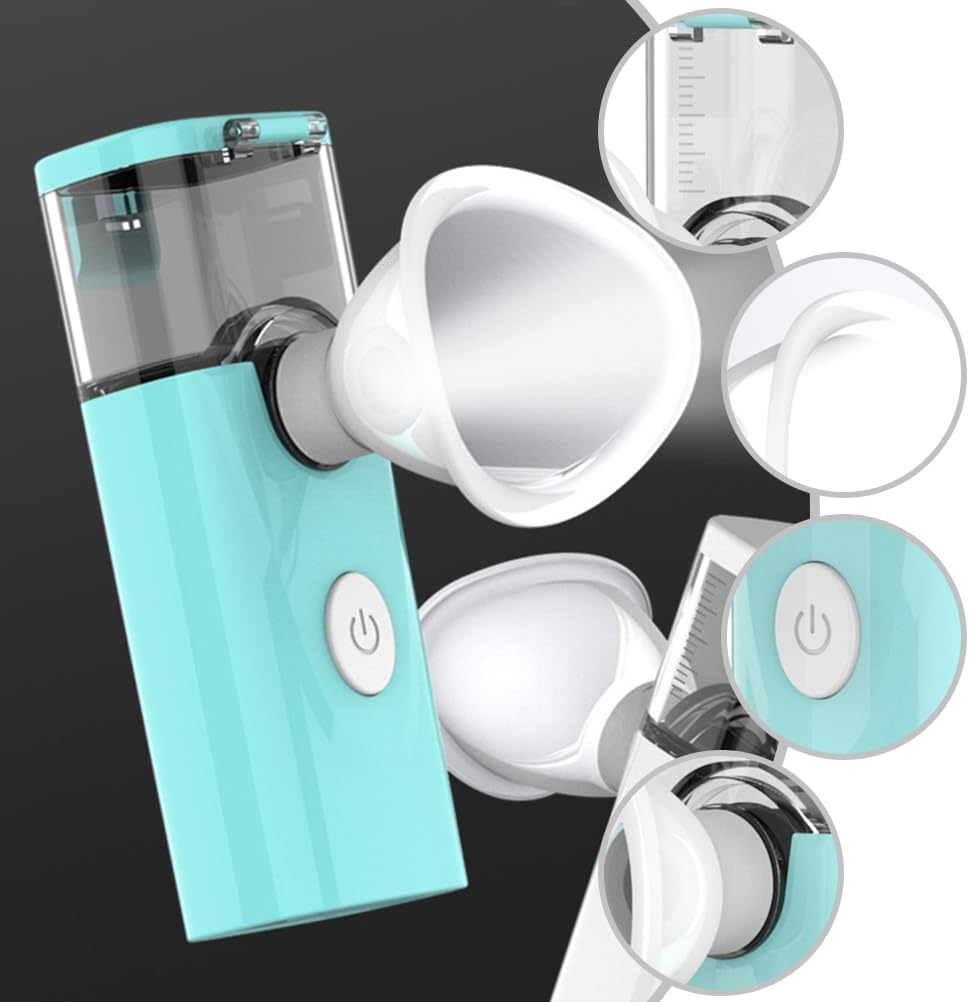 FOMIYES 1 Set Eye Steamer Eye Moisturizing Machine Eye Mist Sprayer Eye Care Sprayer Eye Steaming Machine Mist Eye Steamer Eye Mist Machine Eye Nano Steamer - White image number 3