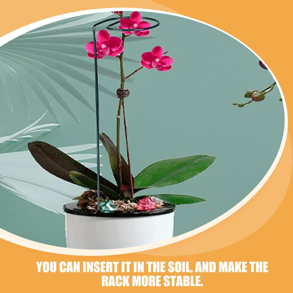 ORFOFE Trellis for Potted Plants Plant Trellis Indoor Garden Support Tall Stakes for Gardening image number 1