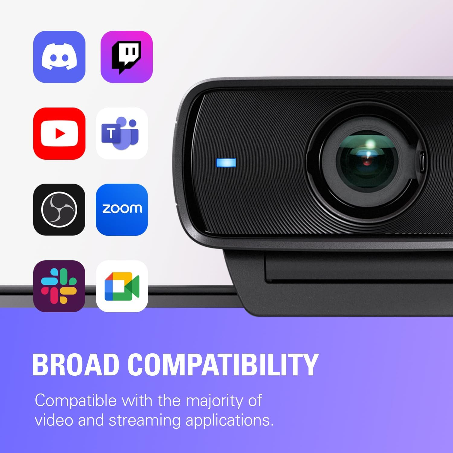 Elgato Facecam MK.2 &ndash; Premium Full HD Webcam for Streaming, Gaming, Video Calls, Recording, HDR Enabled, Sony Sensor, PTZ Control &ndash; Works with OBS, Zoom, Teams, and More, for Pc/Mac