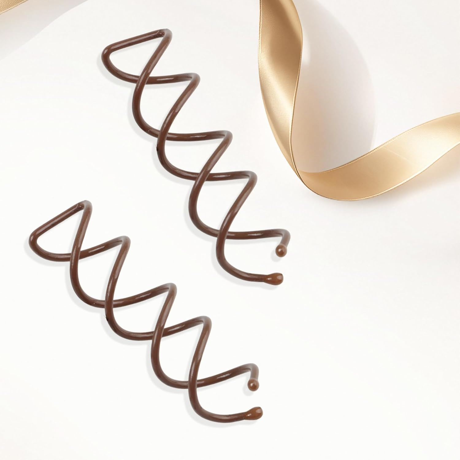 Pack of 20 Hair Spirals, Spiral Hair Clips, Spiral Hairpins, Irregular Hairpin, Bobby Pins, Hair Combs for Plugging, Fixing Bun of Accessories, Spiral Hair Pins for Updo Hairstyles Hairstyle Aid image number 3