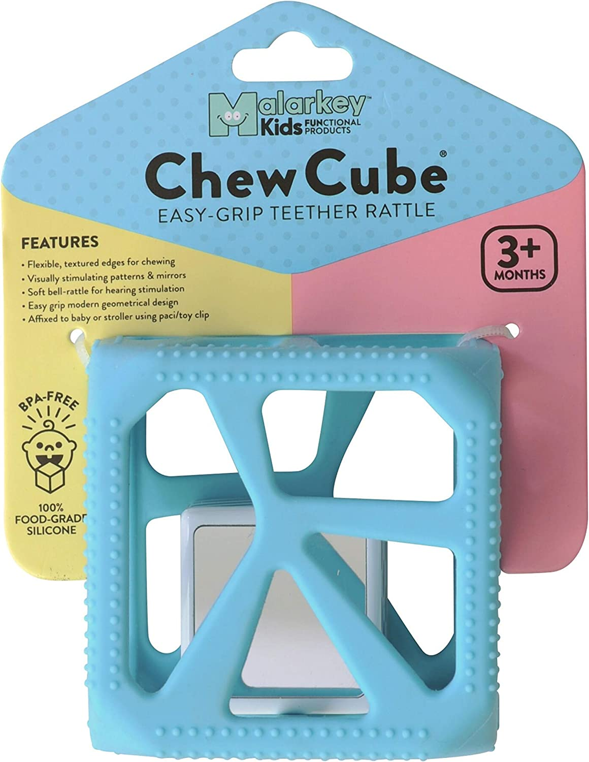 Malarkey Kids Chew Cube, Blue image number 4