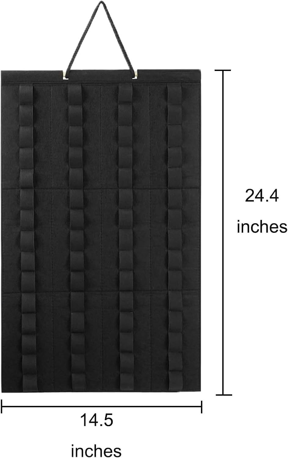 Hanging Storage Organizer for Hot Wheels, XICEN Storage Case Compatible with 60 Toy Cars, Display Case for Wheels Matchbox Cars up 60 (Without Accessories) (Black) image number 1